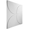 Ekena Millwork Primrose EnduraWall Decorative 3D Wall Panel, White, 19 5/8"W x 19 5/8"H WP20X20PRWH - alternate 6